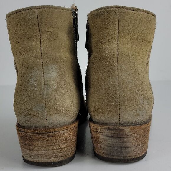 Frye Carson Piping Suede Leather Women's Booties - Picture 9 of 14